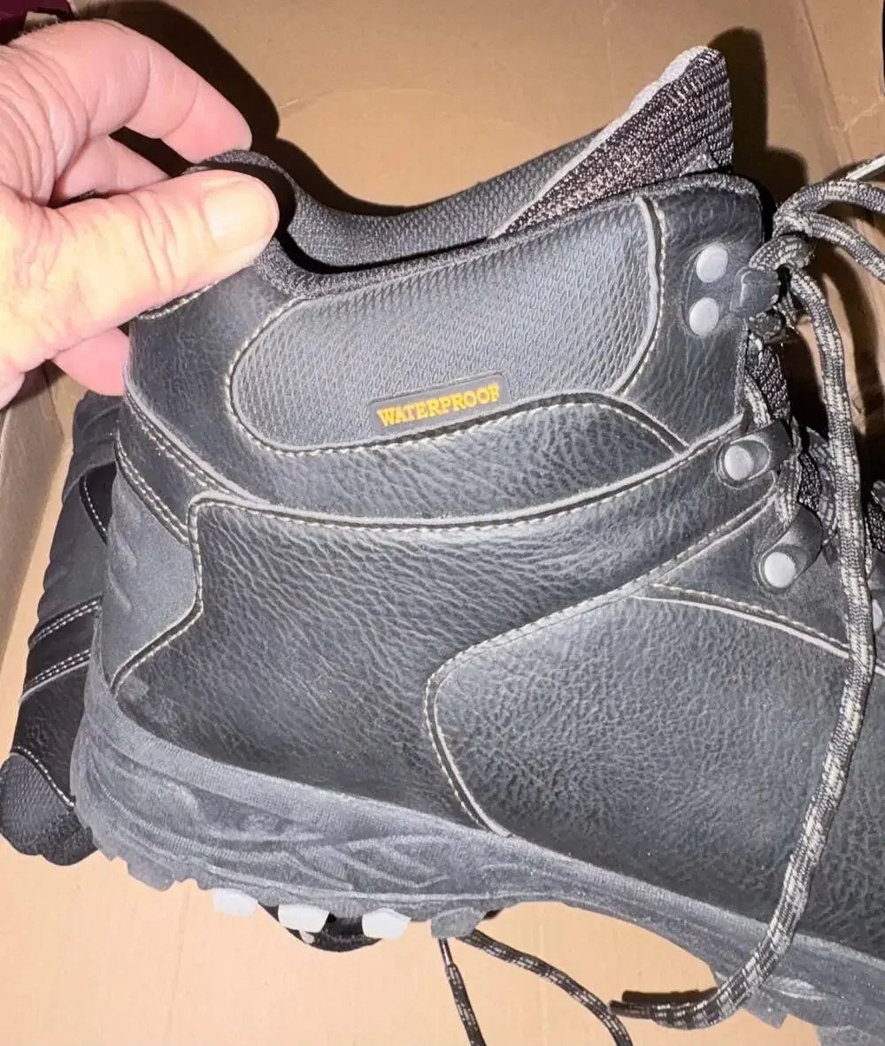 Original Weatherproof Vintage Jason Black Waterproof Hiking Boots Men's Size 13M